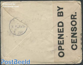 Censored letter to Heerenveen, Holland