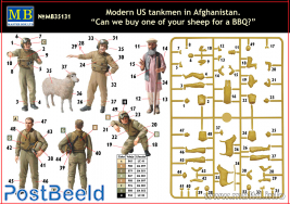 Modern US tankmen in Afghanistan