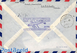 airmail from Basel to Platz, with Basel mark 