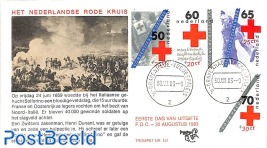 Red Cross, Trumpet FDC No. 161