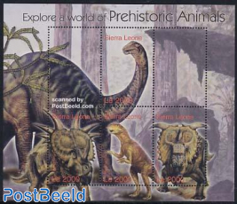 Preh. animals 4v m/s, Apatosaurus