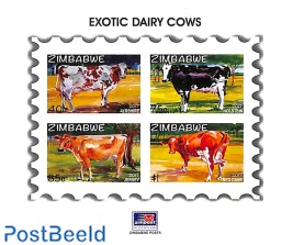 Exotic Dairy Cows s/s imperforated