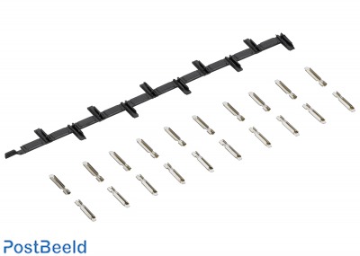 Z-Gauge - Package with 10 Insulated and 20 Regular Rail Joiners