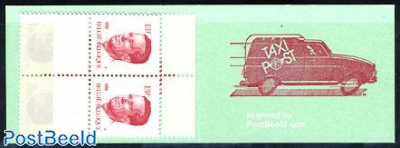 Booklet 10x13Fr (stamps on left side)