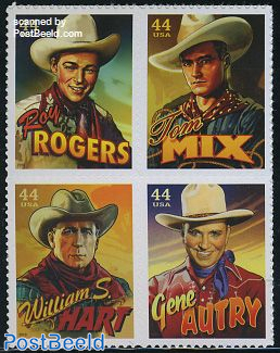 Cowboys of the silver screen 4v s-a
