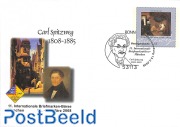 Envelope 55c, Briefmarken messe München
